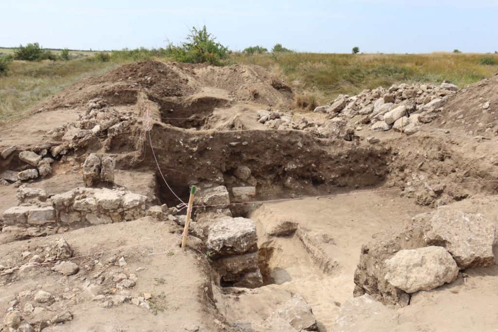 Раскопки крепости Тягин